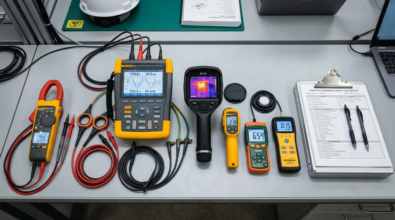 Energy Audit Tools and Equipment